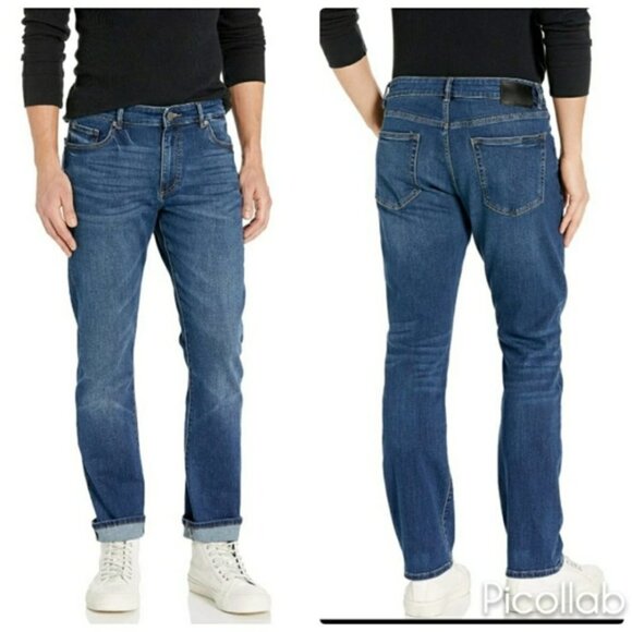 DL1961 Russell Slim Straight Jeans in Jackpot - Picture 1 of 8
